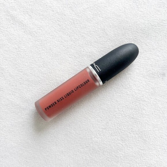 MAC Powder Kiss Liquid Lipstick - 997 Over the Taupe - Picture 1 of 3